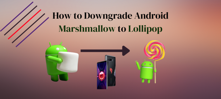 How To Downgrade Android Marshmallow To Lollipop [Step By Step Guide]